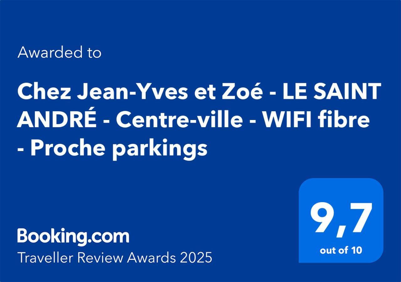 Appartamento Chez Jean-Yves Et Zoe - Le Saint Andre - Au Calme, Tres Propre, Proche Parkings, Clim Niort Esterno foto
